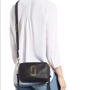 Marc Jacobs Soft Shot 21 Black Crossbody